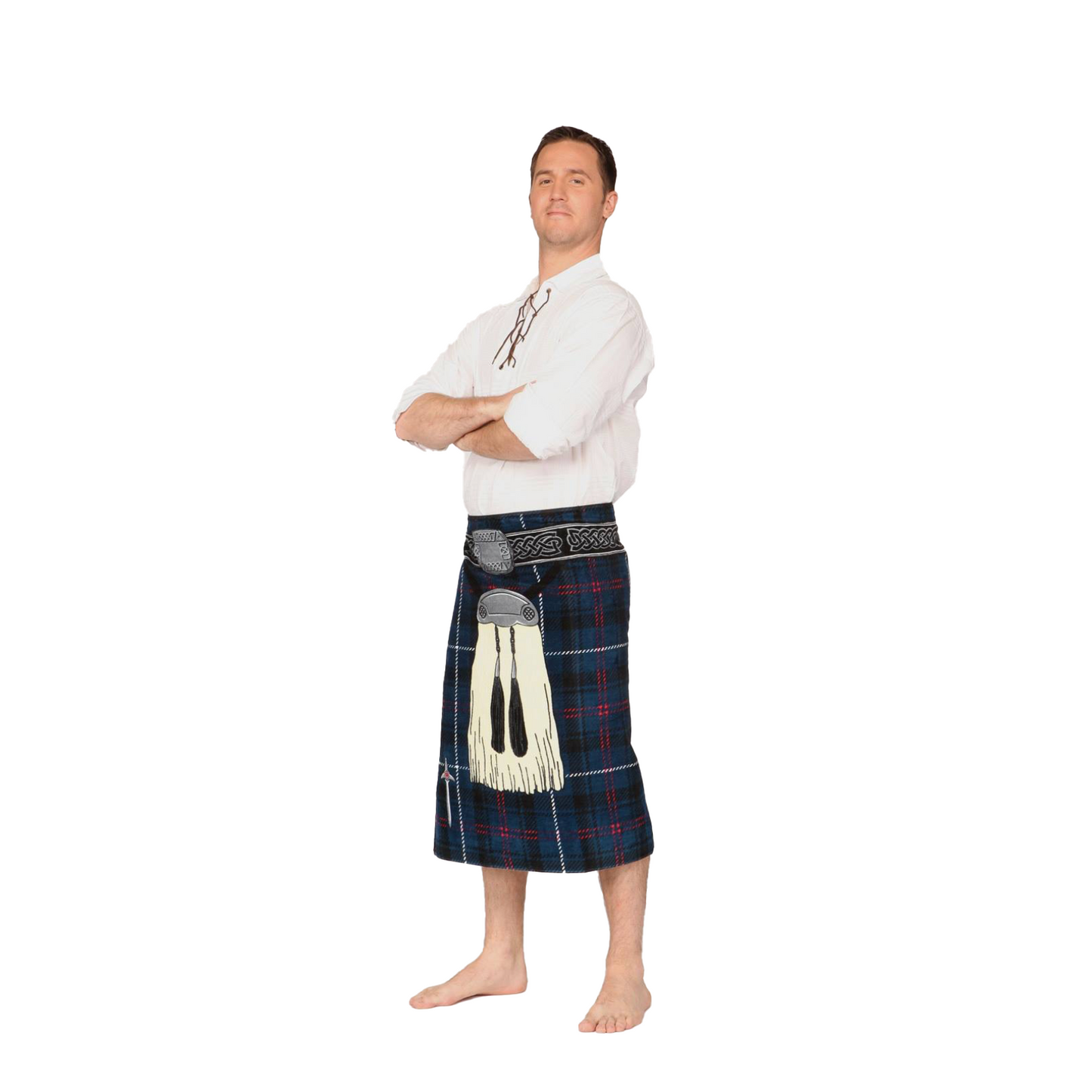 Bannockburn Blue Kilt Towel